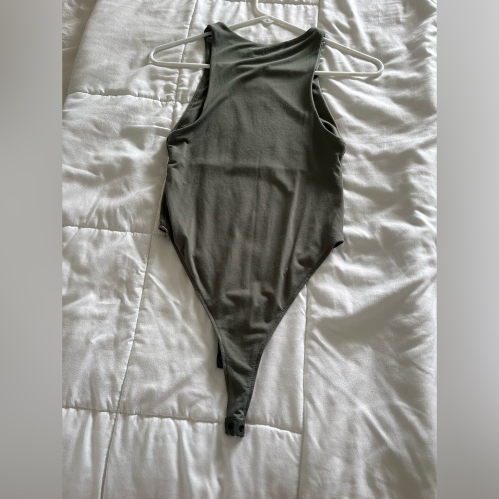 Zara Khaki Women’s Bodysuit - Picture 3 of 3